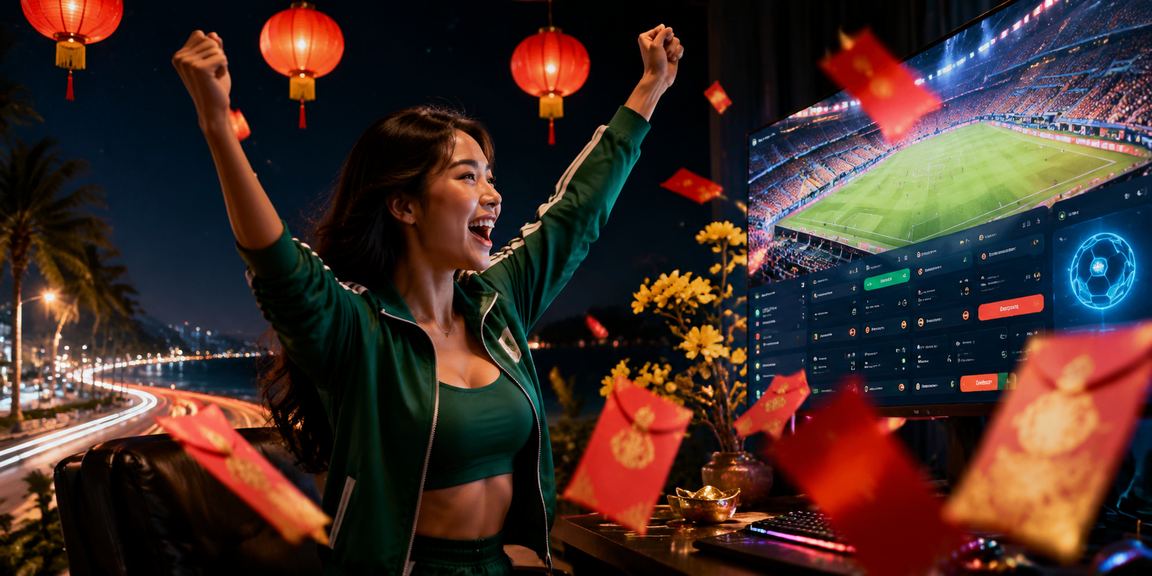 Không khí lễ hội đèn lồng Mũi Né với người tham gia cá cược esports qua điện thoại di động